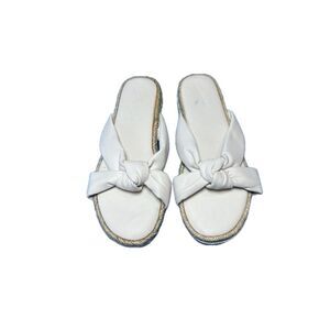 a new day White Knotted Sandals